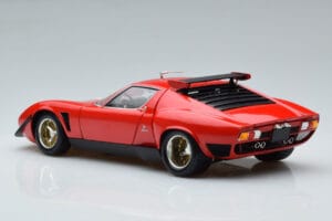 Lamborghini Miura SVR Rot Kyosho 1:18 08319RBK Metall – Bild 7 von 9