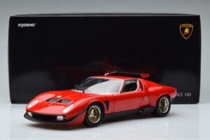 Lamborghini Miura SVR Rot Kyosho 1:18 08319RBK Metall – Bild 9 von 9