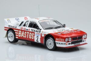 Lancia 037 Bastos #2 P. Snijers / D. Colebunders Rally Ypres 1985 IXO 1:18 18RMC136 Metall – Bild 4 von 6