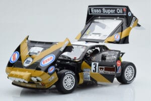 Lancia 037 ESSO #3 F. Tabaton Rally Targa Florio 1985 Kyosho 1:18 08306H Metall – Bild 2 von 8