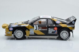 Lancia 037 ESSO #3 F. Tabaton Rally Targa Florio 1985 Kyosho 1:18 08306H Metall – Bild 5 von 8