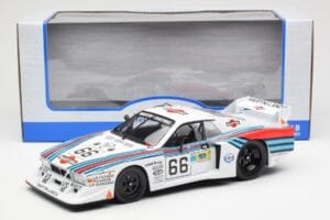 Lancia Beta Montecarlo Gr.5 #66 24 Hours of Le Mans 1981 MCG 1:18 MCG18813R Metall – Bild 6 von 6