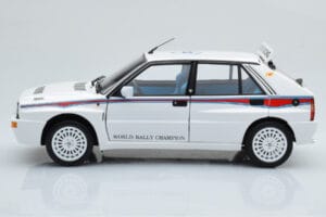 Lancia Delta HF Integrale 6 Weiss Kyosho 1:18 08344E Metall – Bild 5 von 8