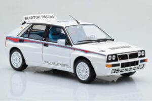 Lancia Delta HF Integrale 6 Weiss Kyosho 1:18 08344E Metall – Bild 6 von 8