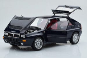 Lancia Delta HF Integrale Club Italia Blau Kyosho 1:18 08343SC Metall – Bild 2 von 8