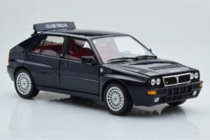 Lancia Delta HF Integrale Club Italia Blau Kyosho 1:18 08343SC Metall – Bild 6 von 8