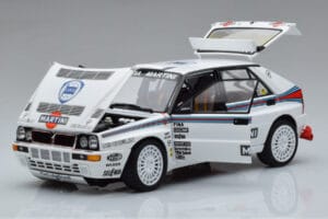 Lancia Delta HF Integrale Evoluzione Test Car Kyosho 1:18 08348G Metall – Bild 2 von 9