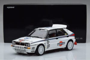 Lancia Delta HF Integrale Evoluzione Test Car Kyosho 1:18 08348G Metall – Bild 9 von 9