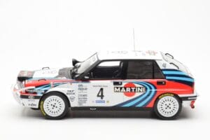 Lancia Delta Integrale 16V #4 A. Fiorio Rally Safari 1990 IXO 1:18 18RMC139B Metall – Bild 3 von 6