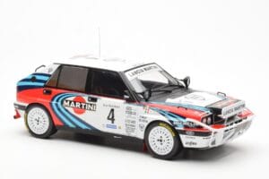 Lancia Delta Integrale 16V #4 A. Fiorio Rally Safari 1990 IXO 1:18 18RMC139B Metall – Bild 4 von 6