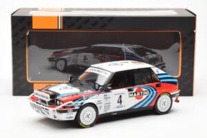 Lancia Delta Integrale 16V #4 A. Fiorio Rally Safari 1990 IXO 1:18 18RMC139B Metall – Bild 6 von 6