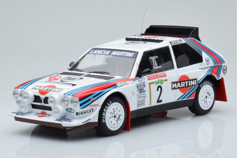 Lancia Delta S4 #2 M. Alen / I. Kivimaki Rally San Remo 1986 IXO 1:18