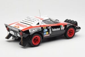 Lancia Stratos HF #1 Hunsruck Rally 1978 Kyosho 1:18 08130D Metall – Bild 3 von 8