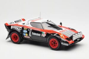 Lancia Stratos HF #1 Hunsruck Rally 1978 Kyosho 1:18 08130D Metall – Bild 6 von 8