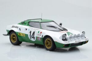 Lancia Stratos Alitalia #14 S. Munari / M. Mannucci Winners Rally Monte Carlo 1975 Minichamps 1:18 155751714 Metall – Bild 4 von 6