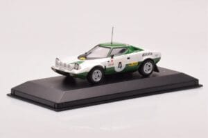 Lancia Stratos Alitalia #4 B. Waldegaard / H. Thorzelius Winner Rally Sweden 1975 Minichamps 1:43 430751204 Metall – Bild 2 von 4