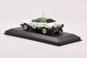 Lancia Stratos Alitalia #4 B. Waldegaard / H. Thorzelius Winner Rally Sweden 1975 Minichamps 1:43 430751204 Metall – Bild 3 von 4