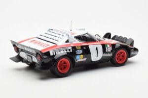 Lancia Stratos HF #1 Lancia Pirelli W. Rohrl / C. Geistdorfer Winners Dynabit Saarland Rallye 1978 Minichamps 1:18 155781701  – Bild 2 von 6