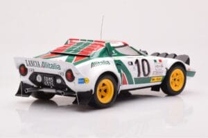Lancia Stratos HF #10 S. Munari / S. Maiga Rally Monte Carlo 1976 IXO 1:18 18RMC162A Metall – Bild 2 von 6