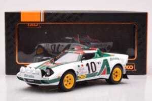 Lancia Stratos HF #10 S. Munari / S. Maiga Rally Monte Carlo 1976 IXO 1:18 18RMC162A Metall – Bild 6 von 6