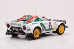 Lancia Stratos HF #6 B. Waldegård / H. Thorszelius Rally Monte Carlo 1976 IXO 1:18 18RMC162B Metall – Bild 2 von 6