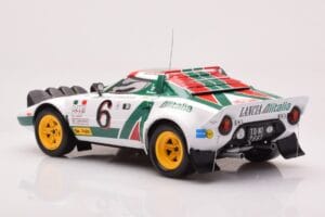 Lancia Stratos HF #6 B. Waldegård / H. Thorszelius Rally Monte Carlo 1976 IXO 1:18 18RMC162B Metall – Bild 5 von 6