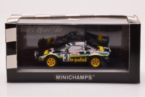 Lancia Stratos Le Point #3 B. Darniche / A. Mahe Tour de France 1980 Minichamps 1:43 430801201 Metall – Bild 4 von 4