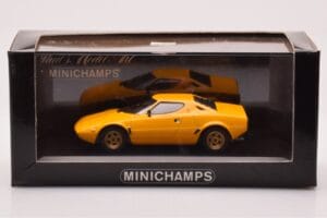 Lancia Stratos Gelb Minichamps 1:43 430125020 Metall – Bild 4 von 4