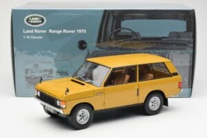 Land Rover Range Rover Classic Gelb Almost Real 1:18 ALM810103 Metall – Bild 8 von 8