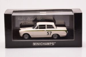 Lotus Cortina Mk1 #57 J. Clark Crystal Palace Winner 1964 Minichamps 1:43 400648257 Metall – Bild 4 von 4