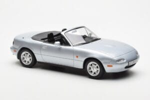 Mazda MX-5 NA Silber Norev 1:18 188023 Metall – Bild 5 von 7