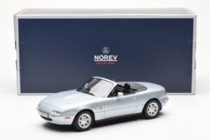 Mazda MX-5 NA Silber Norev 1:18 188023 Metall – Bild 7 von 7