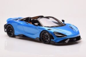 McLaren 765LT Spider Blau GT Spirit 1:18 GT886 Resin – Bild 4 von 6