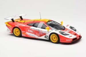 McLaren F1 GTR #40 J. O'Rourke / M. Sugden / P. Auberlein EMI 24 Hours of Le Mans 1996 UT Models 1:18 39820 Metall – Bild 4 von 6