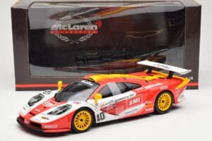 McLaren F1 GTR #40 J. O'Rourke / M. Sugden / P. Auberlein EMI 24 Hours of Le Mans 1996 UT Models 1:18 39820 Metall – Bild 6 von 6