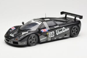 McLaren F1 GTR #59 J-J. Lehto / Y. Dalmas / M. Sekiya 24 Hours of Le Mans Winner 1995 UT Models 1:18