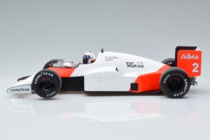 McLaren MP4/2B Marlboro #2 A. Prost Monaco GP Winner World Champion 1985 MCG 1:18 MCG18606F Metall – Bild 3 von 6