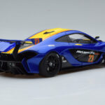 McLaren P1 GTR Blau Mit Gelben Streifen AUTOart 1:18 - image 3 of 7