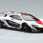 McLaren P1 GTR Hochglanz Weiß Mit Roten Streifen AUTOart 1:18 - image 5 of 7