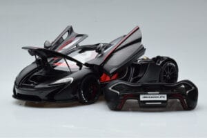 McLaren P1 Matt Schwarz AUTOart 1:18 76027 Metall – Bild 2 von 9
