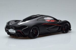 McLaren P1 Matt Schwarz AUTOart 1:18 76027 Metall – Bild 3 von 9