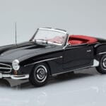 Mercedes 190 SL W121 Cabriolet Schwarz Minichamps 1:18 100037030