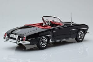 Mercedes 190 SL W121 Cabriolet Schwarz Minichamps 1:18 100037030 Metall – Bild 3 von 8
