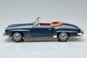Mercedes 190 SL W121 Roadster Blau Norev 1:18 B66040625 Metall – Bild 5 von 8