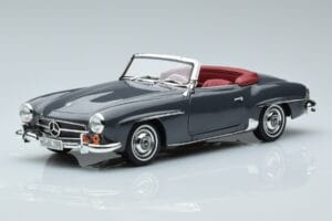 Mercedes 190 SL W121 Roadster Grau Norev 1:18 183402 Metall
