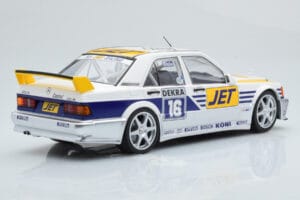 Mercedes 190E 2.5-16 W201 EVO 1 Jet #16 F. Biela Team Ms-Jet Racing DTM 1990 Minichamps 1:18 155903616 Metall – Bild 2 von 6