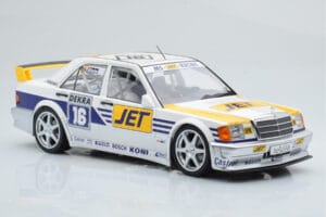 Mercedes 190E 2.5-16 W201 EVO 1 Jet #16 F. Biela Team Ms-Jet Racing DTM 1990 Minichamps 1:18 155903616 Metall – Bild 4 von 6