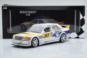 Mercedes 190E 2.5-16 W201 EVO 1 Jet #16 F. Biela Team Ms-Jet Racing DTM 1990 Minichamps 1:18 155903616 Metall – Bild 6 von 6