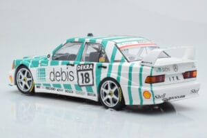 Mercedes 190E 2.5-16 W201 EVO 2 Debis #18 F. Giroix Team Zackspeed DTM 1991 Minichamps 1:18 155913618 Metall – Bild 5 von 6