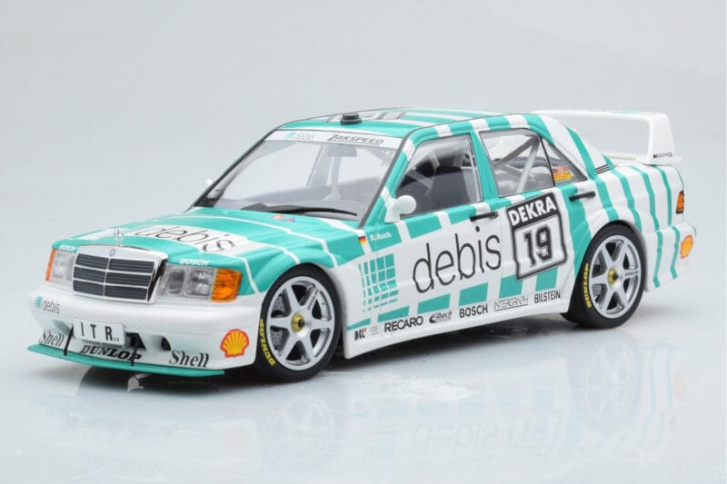 Mercedes 190E 2.5-16 W201 EVO 2 Debis #19 R. Asch Team Zackspeed DTM 1991 Minichamps 1:18